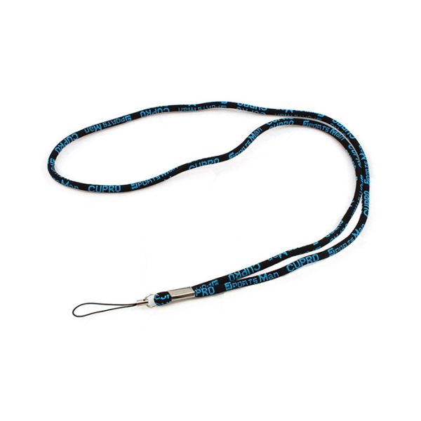 Nylon Cord Necklace Black For Camera Cell Phone Key Ring Holder Mobile Phone Lanyard