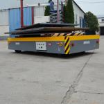 China Battery Operated 5 Tons Material Transfer Cart Automatic Charging wholesale