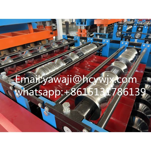 Roof Wall Panel Double Deck Roll Forming Machine