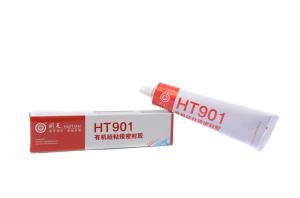 China HT901 RTV Silicone sealing compound adhesive single component , semi flowing wholesale