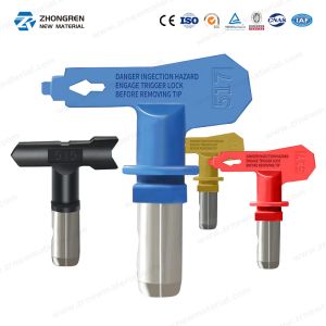 China Adjustable Atomizing Airless Sprayer Nozzle High Hardness Anti Clogging wholesale