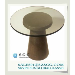 rotating glass coffee table (round,oval,square,rectangle)