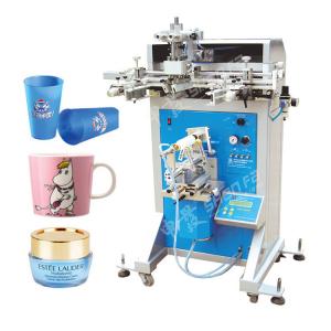 China 36pcs / Min Semi Automatic Screen Printer For Plastic Mug Paper Cups on sale