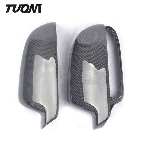 Replacement Carbon Fiber Mirror Caps Audi A4 A5 S5 A3 RS3 RS4 RS5 Rearview Mirror