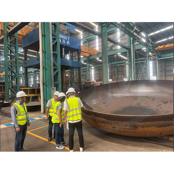Pressure Resistant Hemispherical Tank Heads with Polishing Surface Treatment and GB Standard
