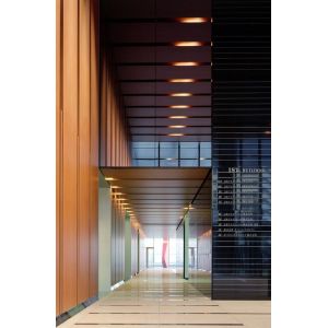 China Rectangle Aluminium Ceiling Panel Tiles Sheet Fireproof Function wholesale