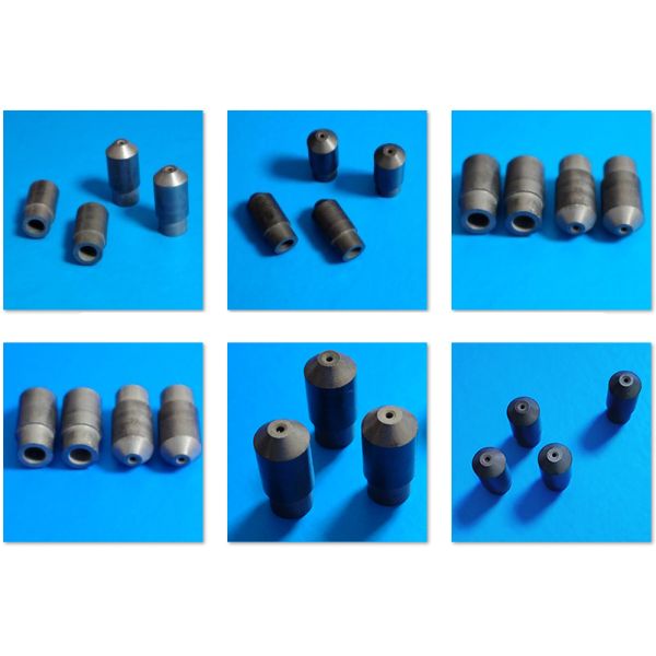 Laser Cutting Machining Inner Hole Diameter 1mm Silicon Carbide Nozzles