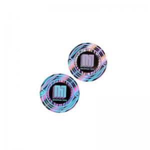 China Personalized 3d Hologram Sticker Label Seal Waterproof Pass Seal Void Security on sale