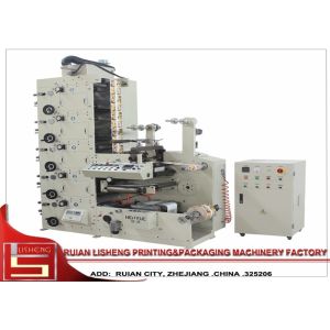 Coloful Flexo Label Printing Machine With High Resolution Effect