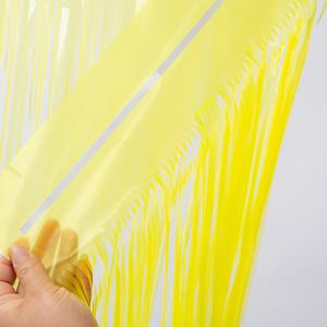 China Fluorescent Fringe Curtain Backdrop Yellow Tinsel Curtain Backdrop wholesale