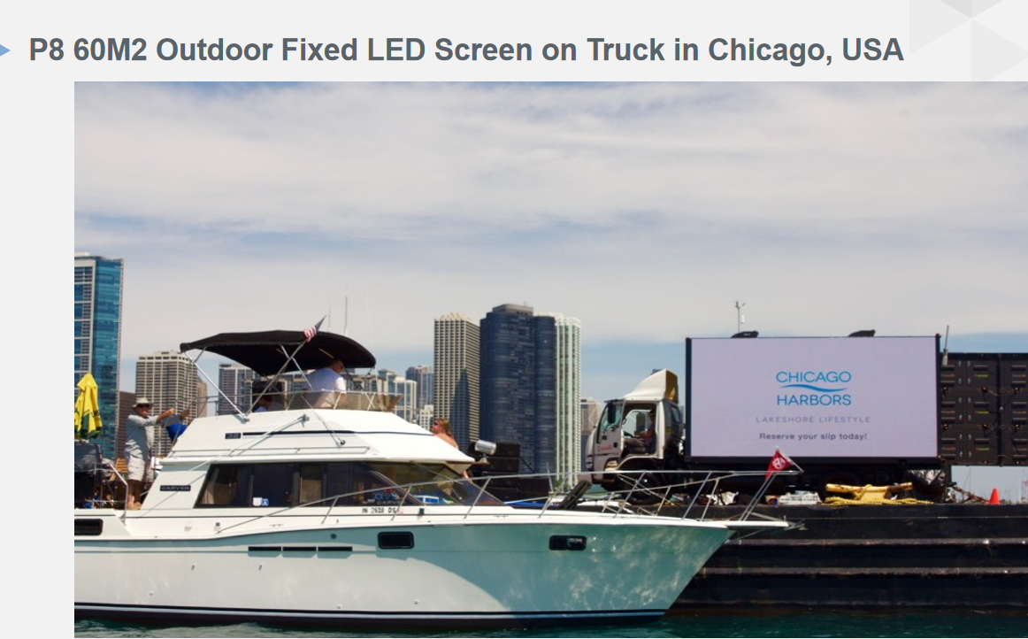 Smd3535 Wall Mounted Outdoor Fixed Led Display 4G WIFI 3G Building 320x160mm