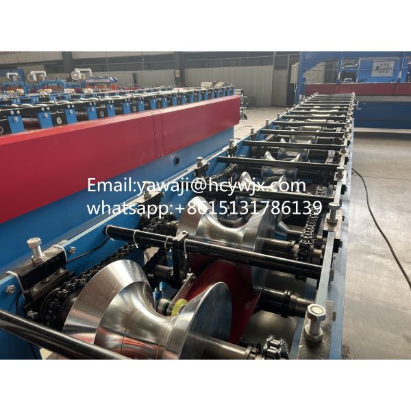 Professional Roof Ridge Cap Roll Forming Machine Low Noise