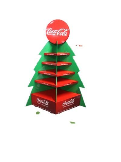 Quality Cola Pallet Display Stands Matte Lamination Surface Customized Logo for sale