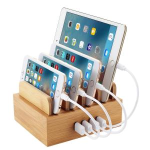 China trend selling eco-friendly bamboo cell phone holder phone holder with high quality wholesale