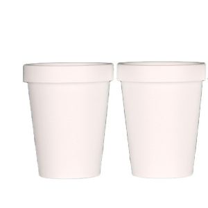 China Cylinder White Wide Mouth Empty Plastic Jars With Lids 250g wholesale