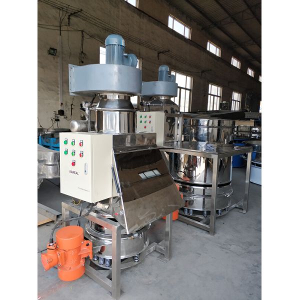 Bag Dump Station Dust Free Manual Feeding And Screening All In One Station