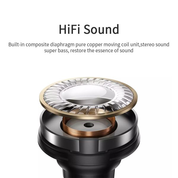 J18 ANC HiFi Wireless Sound Stereo True Wireless Headset Earbuds J18 Handsfree Earphones