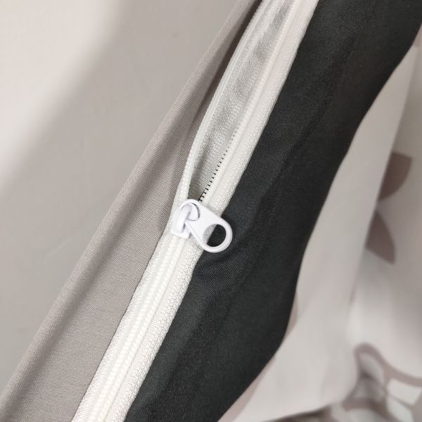 Customized Color 4Pcs 100% Polyester White Bear Bed Sheet Set For Hotel Baby Home