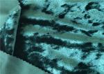 Soft Ice Velvet Crushed Polyester Spandex Velvet Fabric For Women Dress