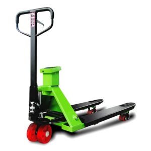 China LCD RS232 1T Weighing Scale Hydraulic Hand Pallet Truck on sale