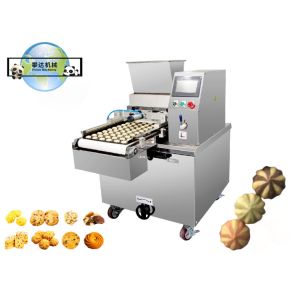 Cookies Production Line Semi Automatic 100KG/H-500KG/H Choco Chips Butter