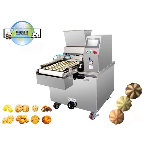 Cookies Production Line Semi Automatic 100KG/H-500KG/H Choco Chips Butter
