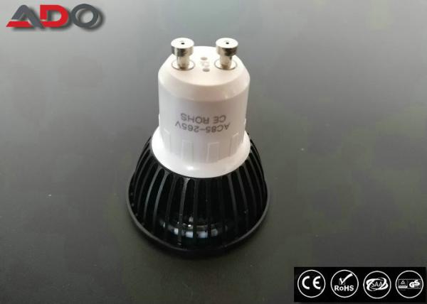 Quality Black IP20 AC 110V 5W LED Spot E27 45 Degree Beam Angle / LED Spotlight Bulbs for sale