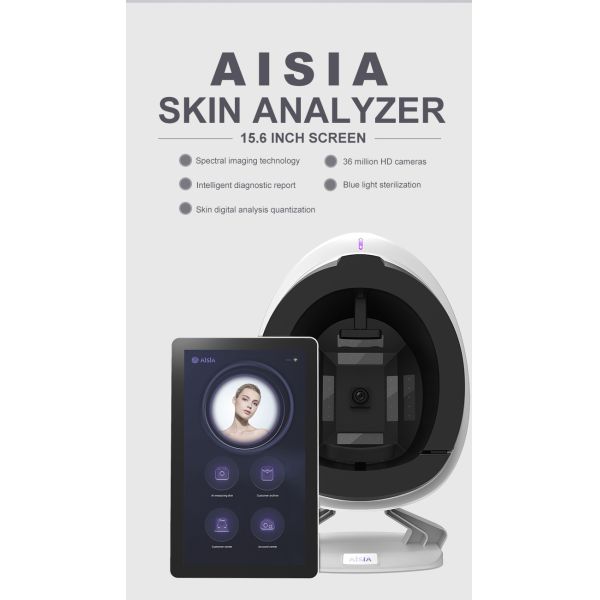 AI Facial Skin Scanner Analyzer 50Hz-60Hz Skin Analysis Equipment For Home / Spa