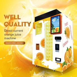 Automatic Commercial Fresh Fruit Orange Juice Vending Machine With Nfc , Low Noise
