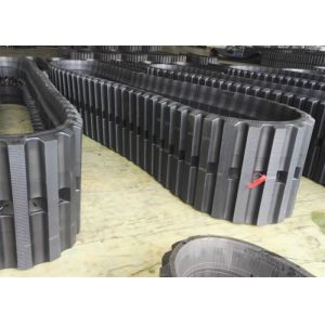Alternative Komatsu Rubber Tracks , Dumper Crawler Track Superior Traction