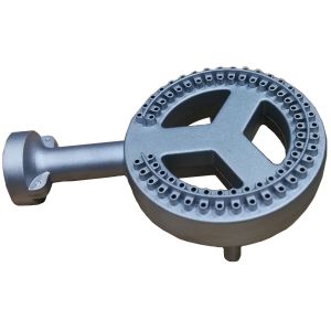 Replacement Custom Aluminum Parts Cast Aluminum Gas Buner / Gas Heater