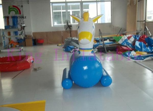 Quality PVC Inflatable Water Toys / Funny Inflatable Water Ride / Water Horse For Water Parks for sale