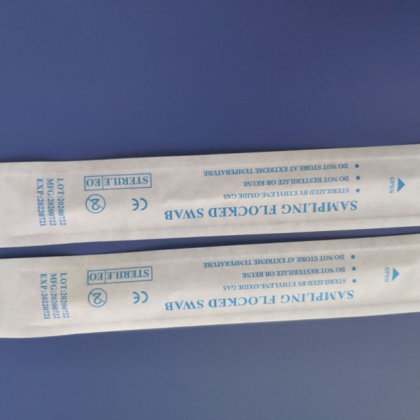 EO Gas Sterilized Nasal Throat Medical Cotton Swab