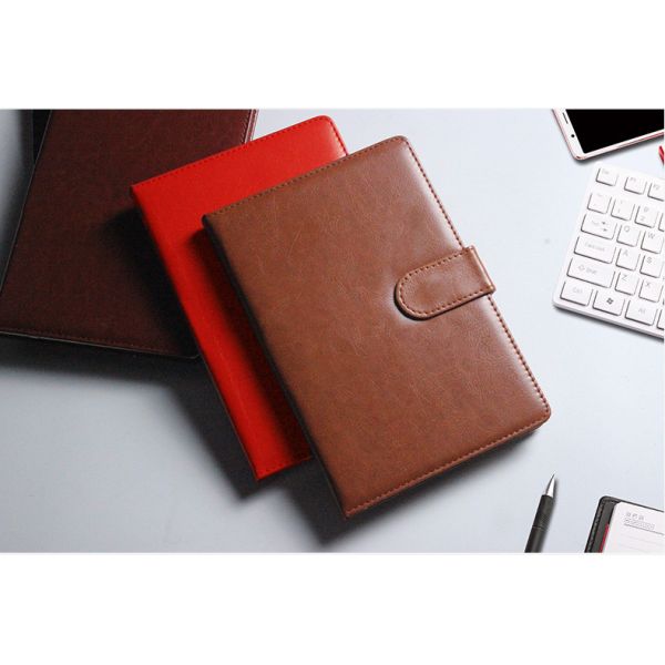 Personalized Notebook with Luxury Soft PU Leather Cover and Customized Paper Material