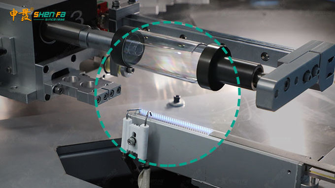 Full Servo 3-color Silk Screen Printing Machine With Vision Camera Orientation For Transparent round Bottle SF-MP310