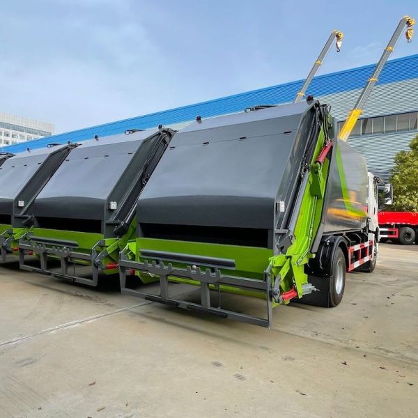 240hp ISUZU GIGA 16 Cubic Garbage Collection Compactor Truck With Manual Gearbox