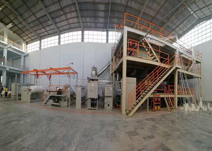 4.8m Polypropylene Non Woven Fabric Making Machine High Yield