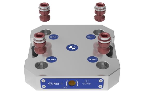 Quality Four Hole Workpiece Zero Point Clamping 3.6Kg Weight Steel Material for sale