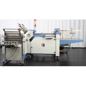 High Precision Paper Folding Machine With Cross Folding Unit For Leaflet Folding