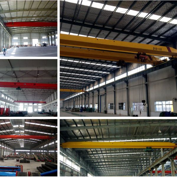 ld type workshop use electric single girder bridge crane 12 ton