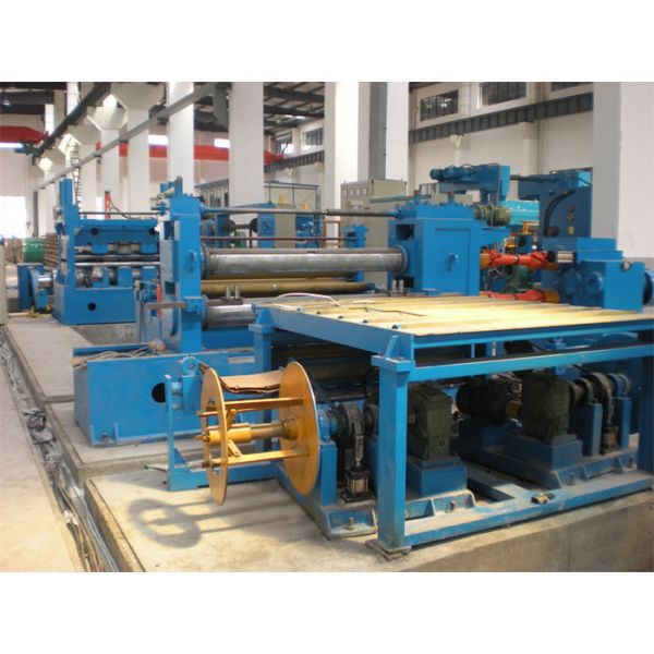 Thin Sheet Metal Cut To Length Line Machine With Edge Trimmer