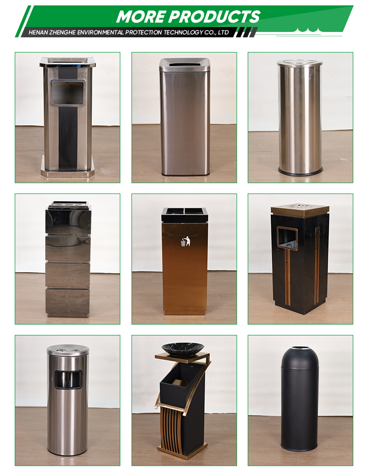 Hot Sale Wholesale Competitive Price Round High-Capacity Trash Bin Top Open Bullet Trash Can