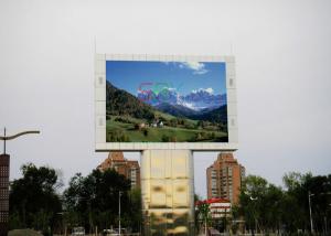 China 10000dots / sqm LED Video Billboards Easy Maintain LED Outdoor Advertising Board wholesale