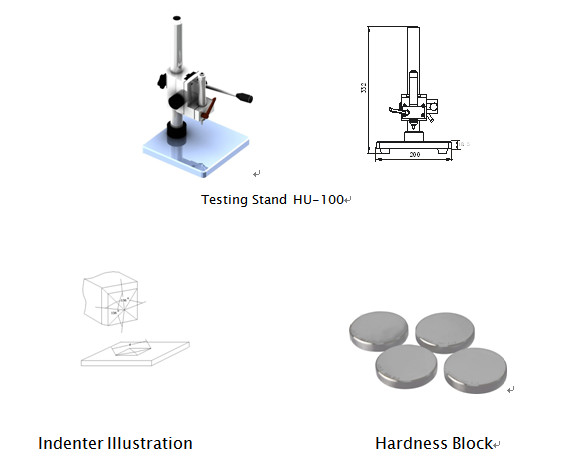 High Accuracy Metal Hardness Testing Equipment With LCD Display Easy Operation