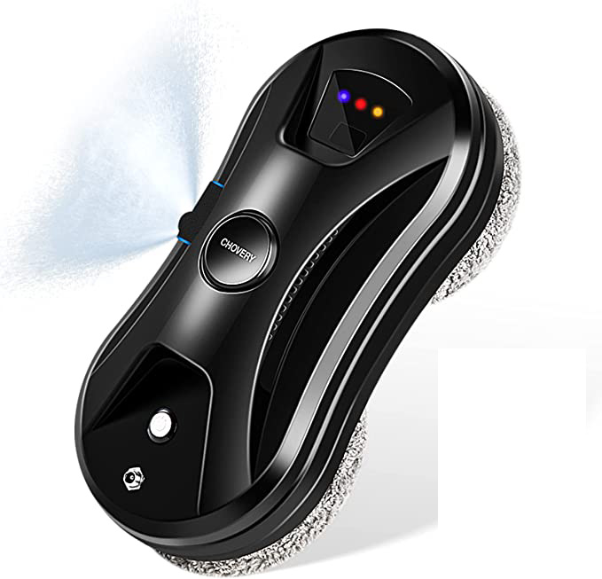 Fully Automatic English Operating Language Glass Window Cleaning Robot with Brush Motor