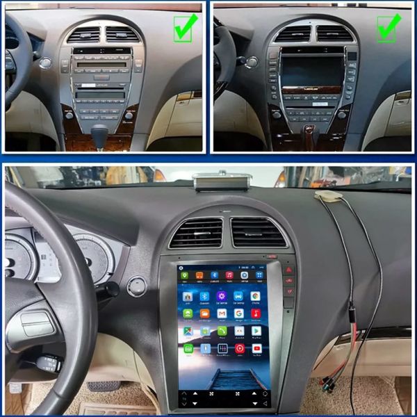 Car Navigation Auto Player 8+128G 12.1'' For Lexus ES ES240 ES350 2006-2012