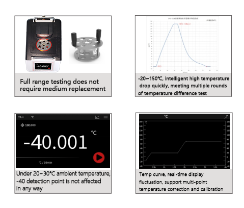 Touch Control Mobile Temperature Calibrator with OBM Customized Support -40-180 deg C