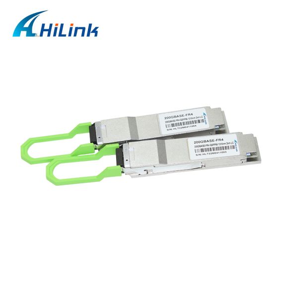 Duplex LC Optical Fibre Transceivers Module With FEC 200G QSFP56 PAM4 FR4 4×50G 2KM
