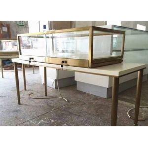 China High End Stainless Steel Jewelry Store Showcases on sale