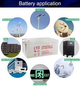 China NP12-200Ah Lead Acid Battery Solar Power Storage wholesale